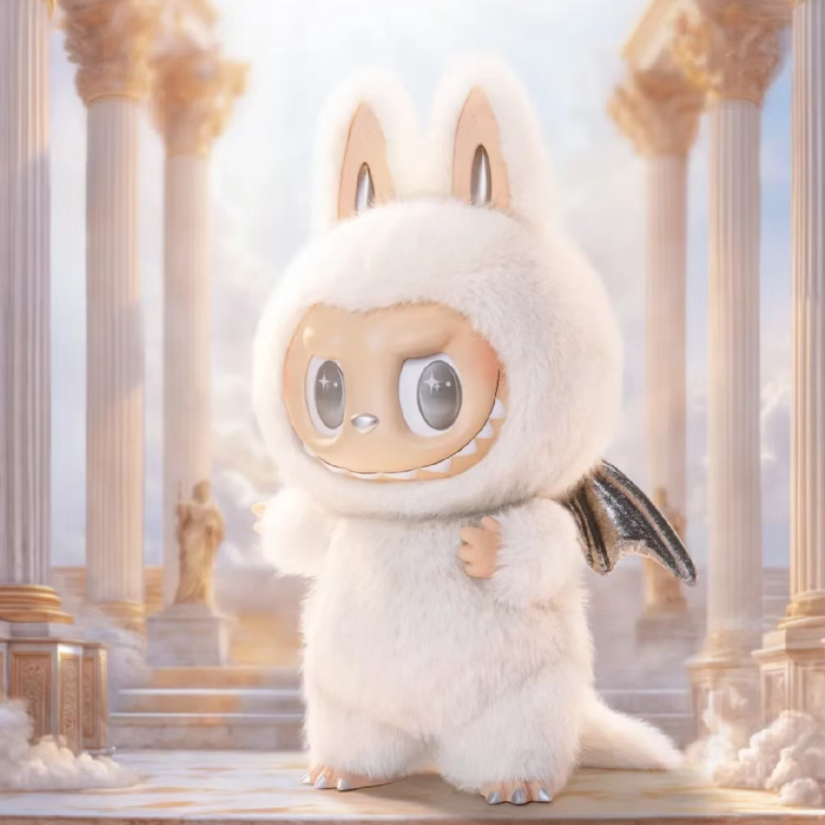 White Angel in Clouds Zimomo  Limited Plush pre-order - Image 1