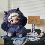 Skullpanda v3 Yound Found Me Series Plush Pendant - Image 6