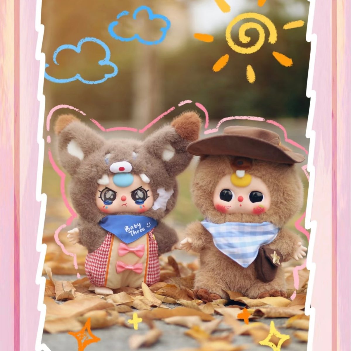 Baby Three 400% v2  Second Generation plush doll blind box - Image 2