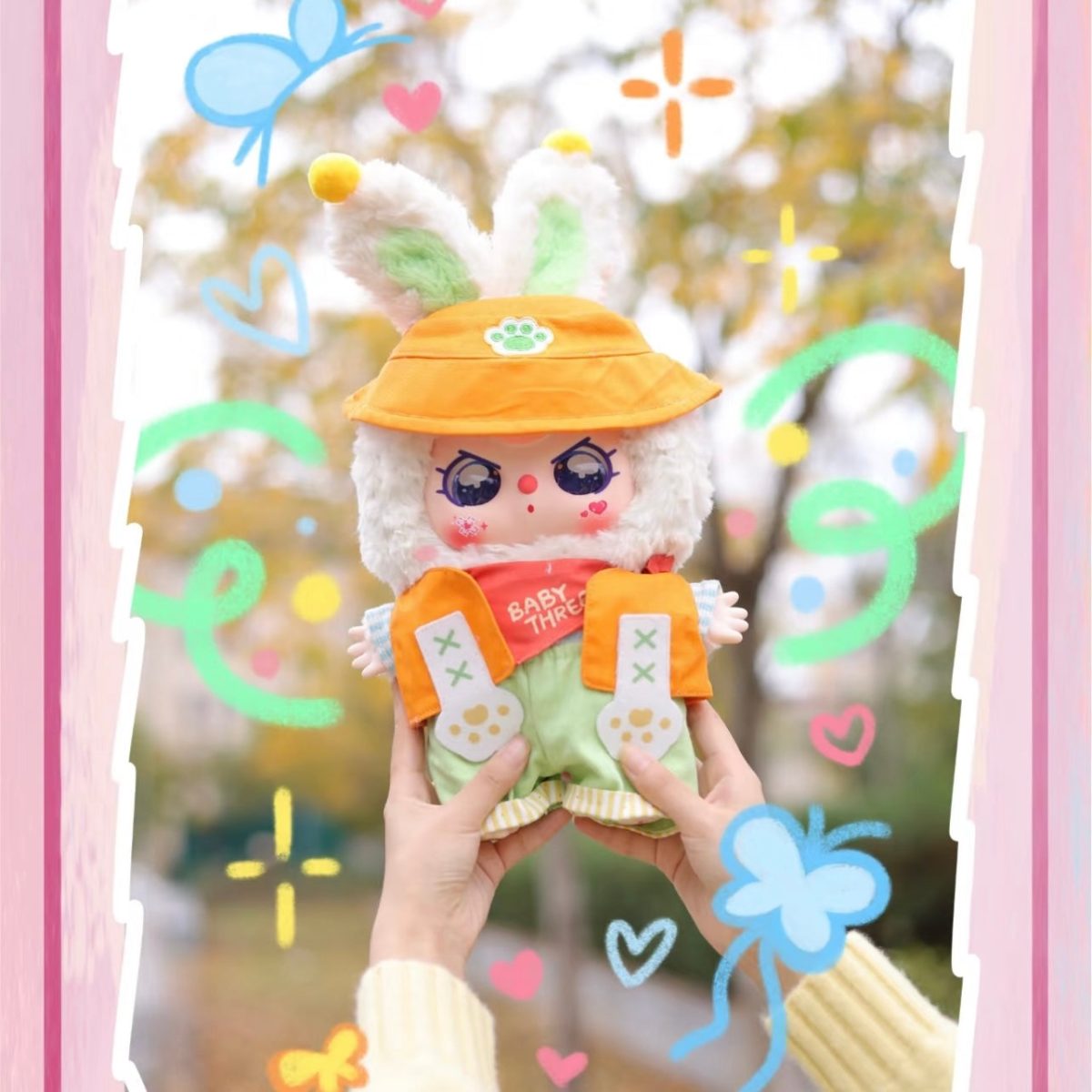 Baby Three 400% v2  Second Generation plush doll blind box - Image 6