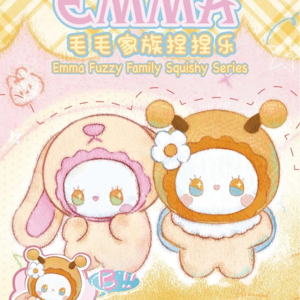 Emma Fuzzy Family Squishy Series Blind Box(Pre-order)