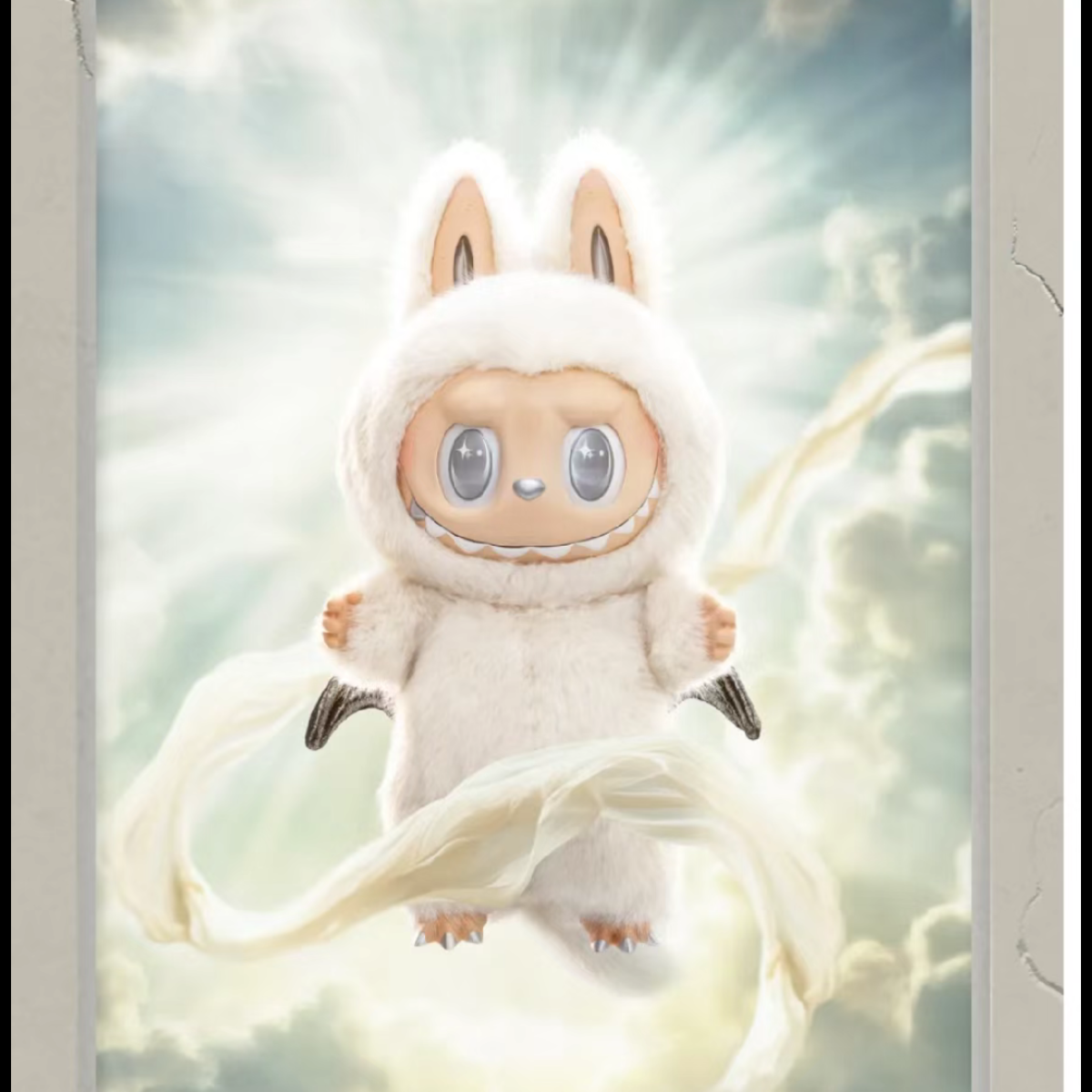 White Angel in Clouds Zimomo  Limited Plush pre-order - Image 3