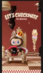 Labubu Letscheckmate 38cm plush doll The King large one pre-order - Image 2